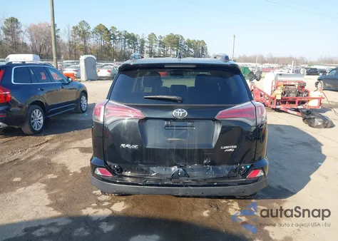 2018 Toyota Rav4 Limited z USA, uszkodzony, nr VIN 2T3DFREV8JW828626